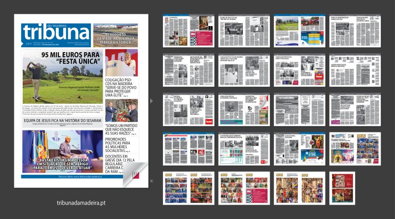 Edição nº 1355 do Semanário Tribuna da Madeira