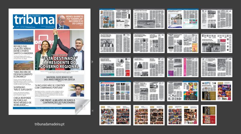 Edição nº 1360 do Semanário Tribuna da Madeira